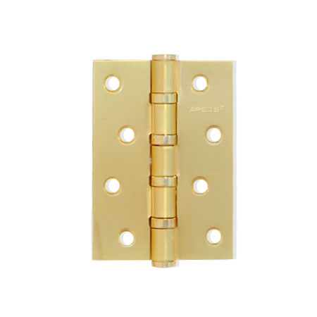 Петля универ. APECS 100*70-B4-Steel-GM мат.золото