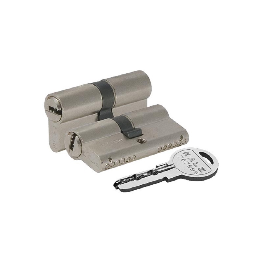 Цилиндровый механизм KALE  164 SN-80(30+10+40)-NI-5KEY-STB, к/к, никель