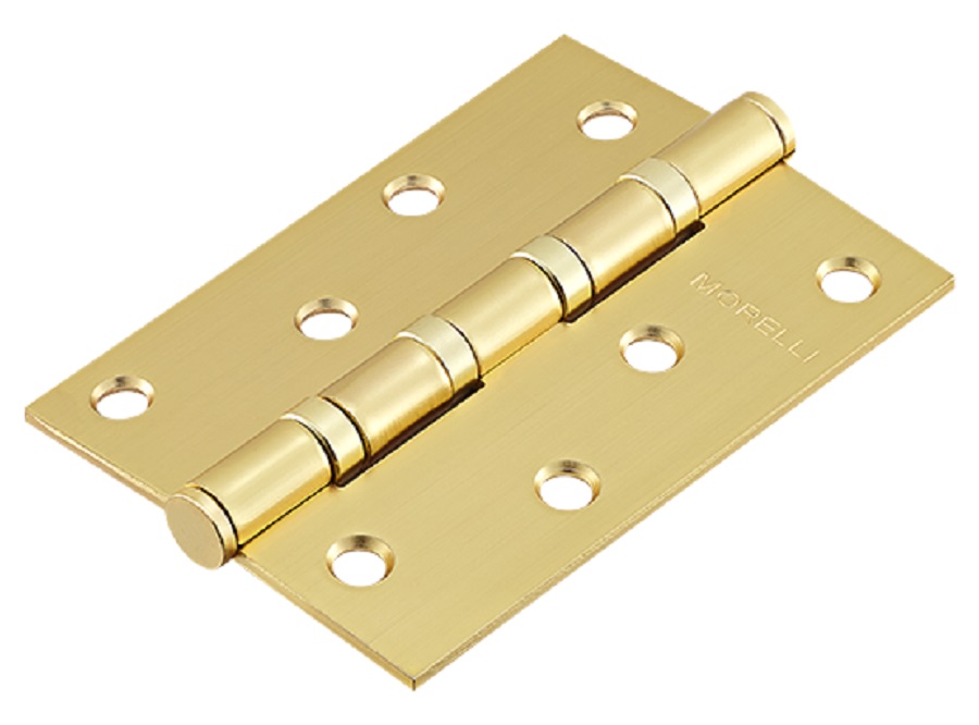 Петля универ. MORELLI MS 100X70X2.5-4BB MSG золото мат. сатинированное