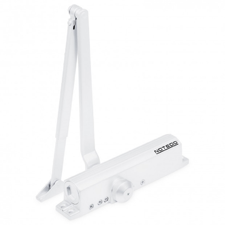 Доводчик NOTEDO DC-030-130 DA+BC белый