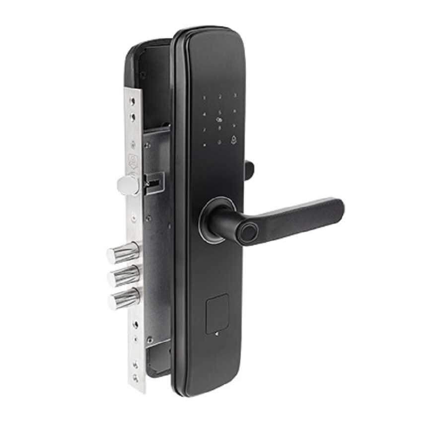 Замок электронный APECS Smart SL-52-60.85/8001-BLM (TTLock, WiFi, FP)