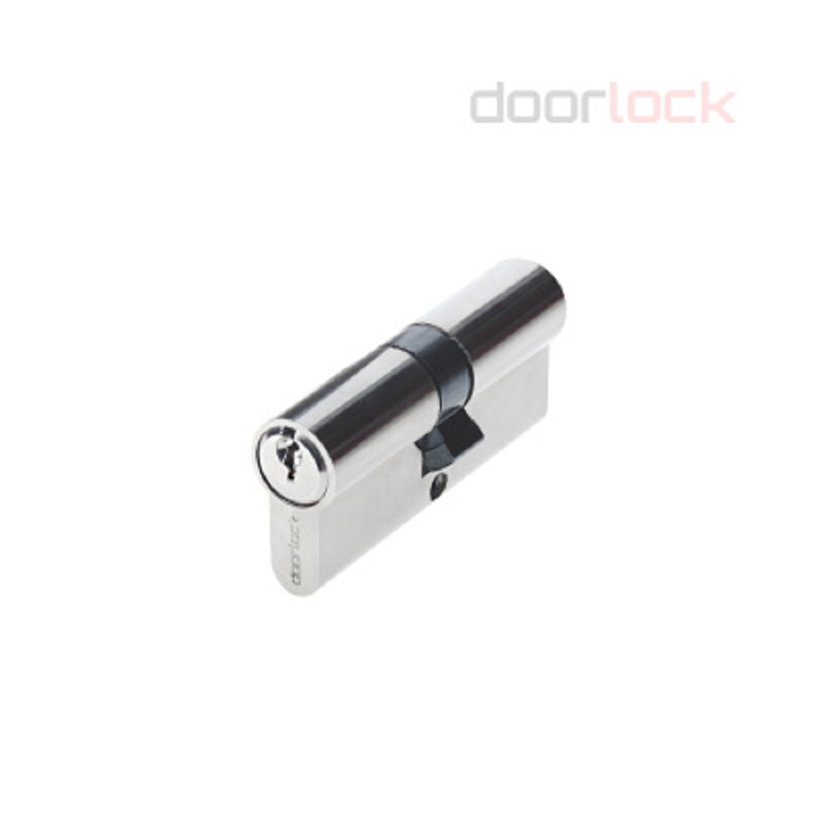 Цилиндровый механизм DOORLOCK  V 2200Z N серия Variant, никелированный, 40x40мм, 5 ключей