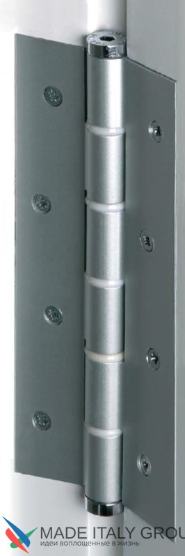 Петля пружинная JUSTOR 5314.01 120 мм, мат. хром (30 кг)