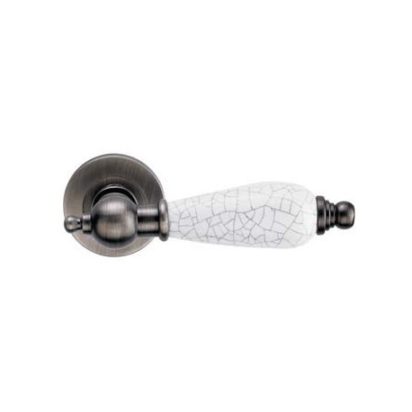 Ручка дверная GENESIS REDONDO BL. SILVER