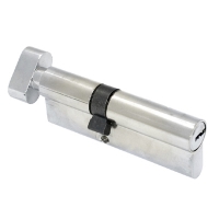 Цилиндровый механизм АЛЛЮР DL-02 85 (30 верт. х10х45) СP перкод. с верт.