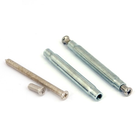 Стяжка винтовая APECS SCR-M4-10(50)50-NI 2шт