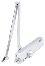 Доводчик NOTEDO DC-080-180 DA+BC серебро