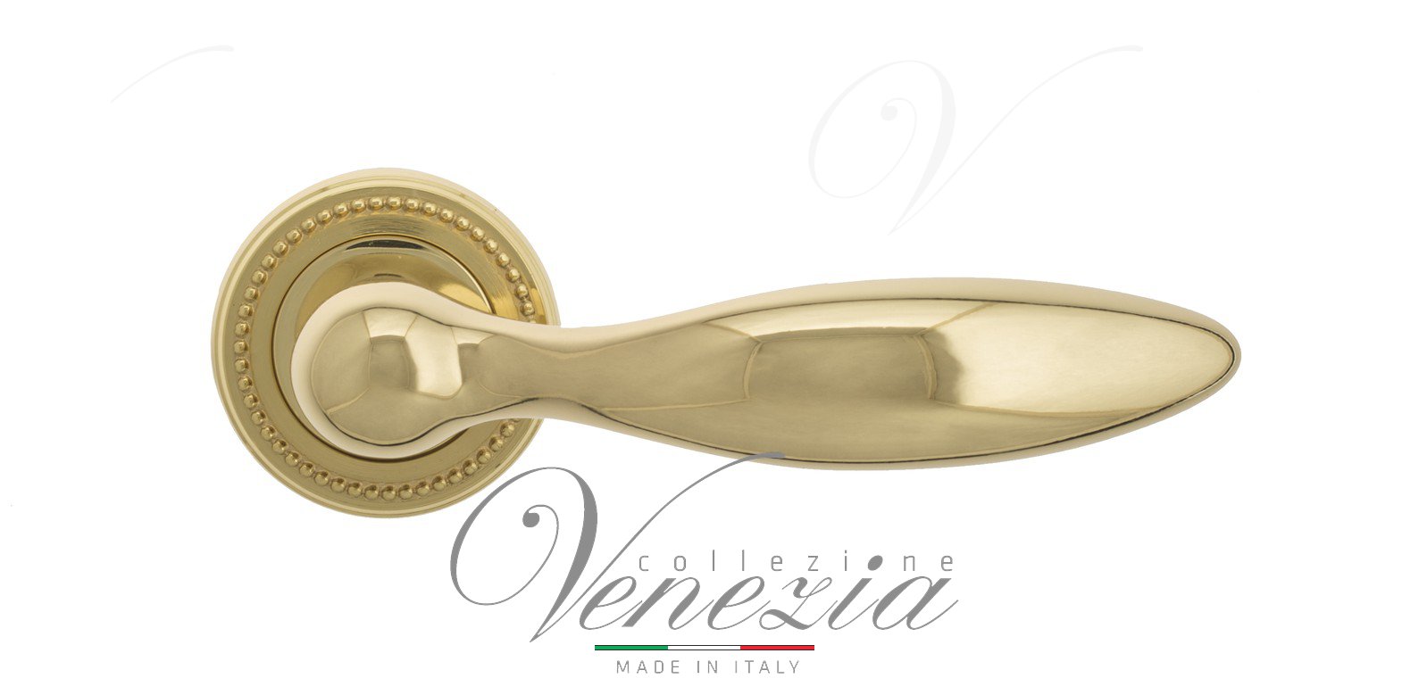 Ручка дверная VENEZIA MAGGIORE D3 полированная латунь