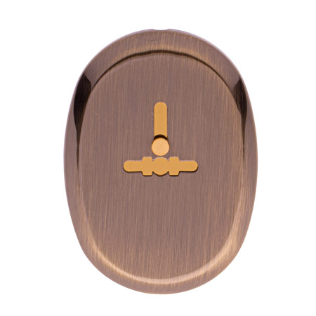 Накладка APECS DP 11-S-AB-shutter бронза