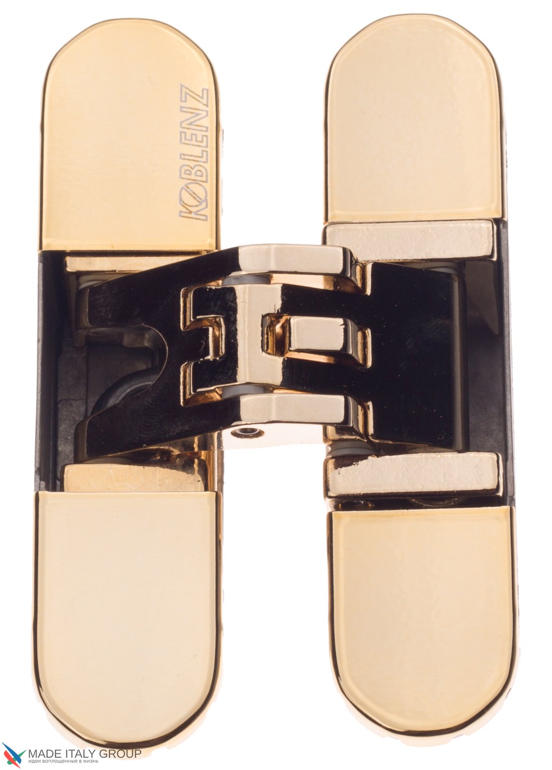 Петля скрытая KUBIKA 6200 DXSX, GOLD золото, универсальная