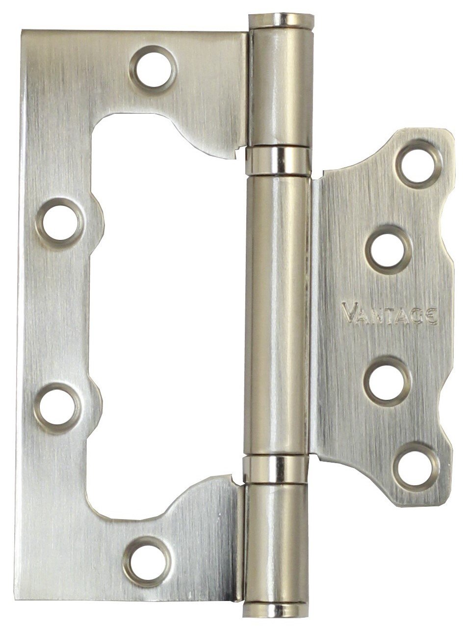 Петля накладная VANTAGE B2 SN мат. никель, 125*75*2,5