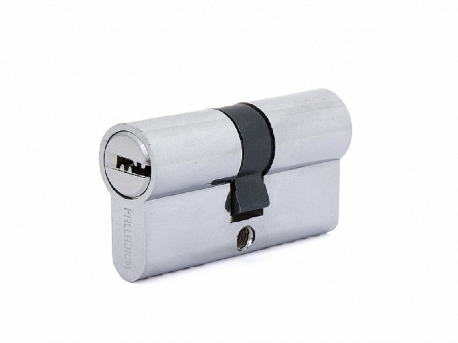 Цилиндровый механизм PALLADIUM ZN 60 C ЕТ CP, к/к хром