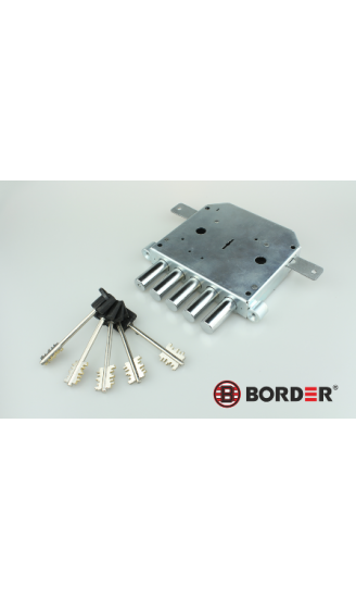 Замок врезной BORDER К 8-6 БЛТ (72227)