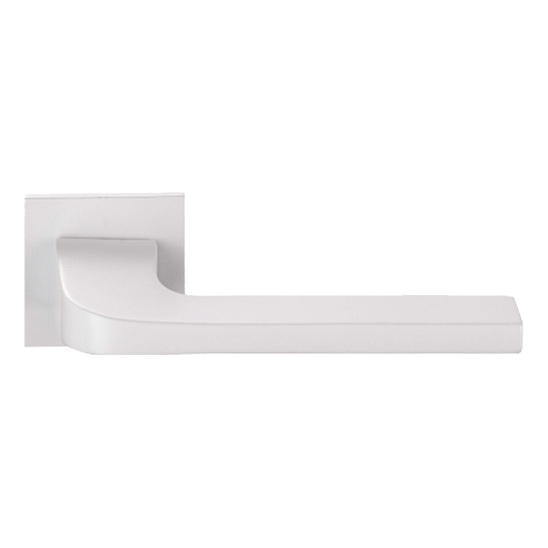 Ручка дверная VERGE BEND  M.WHITE матовый белый