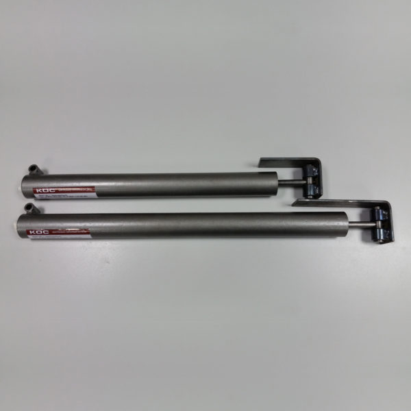 Доводчик дверной пневматический DOORSTOP  DRS-50, до 150 кг, серебро (на сварке)